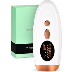 IPL lichtepilator met aanraakbaar display, 9 energieniveaus, 999,900 flash, perfect voor vrouwen, mannen, oksels, benen, lichaam
