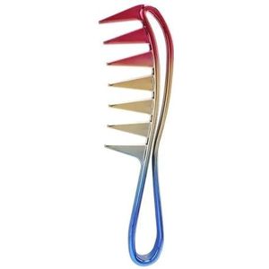 Salon haar knippen kam ontwarren brede tanden kammen professionele mannen olie hoofd kapsel borstel kapperszaak anti-wirwar kam (maat: mix)