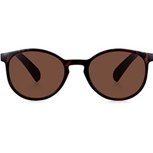 Read Optics Leesbril +1 tot +3,5, bril met sterkte, niet op recept verkrijgbaar, getinte leesbril, Rond - Tort, +1.0