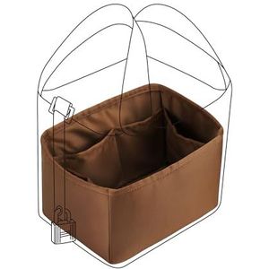 DGAZ Silk Bag Organiser Fits Picotin 18/22 Bags, Silky Smooth, Luxury Handbag Organiser & Tote Shaper in Women Bag (PC18, Gold)