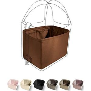 DGAZ Silk Bag Organiser Fits Picotin 18/22 Bags, Silky Smooth, Luxury Handbag Organiser & Tote Shaper in Women Bag (PC18, Gold)