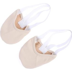 De tenen draaien, de liefdesschoenen draaien Ritmische Gymnastiek Half Sole Dansschoenen Multicolor Meerdere Maten Kinderen Volwassenen(Nude,X-Large)