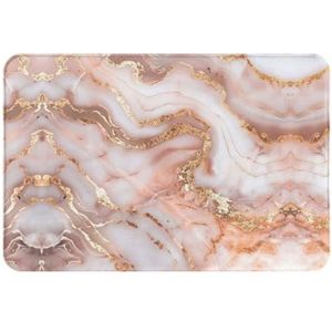 SSIMOO Rose Gold Marble Design Achtergrond Gedrukt Tapijten, Keukens, Picknicks, Vakantie, Outdoor Binnenplaats Tapijten, Home Decoraties