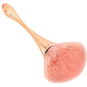 Super grote minerale poederborstel, Bronzer Kabuki make-upborstel, zachte pluizige foundationborstel, professionele poederborstel en blush borstel voor dagelijkse make-up (Grade kleur)