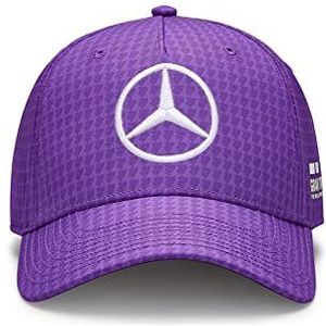 Mercedes AMG Petronas Formule 1-team - Lewis Hamilton Driver Cap 2023, Paars, Eén Maat