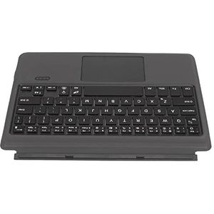 Draadloos -toetsenbord, laptoptoetsenbord met Oplaadbare Batterij en Touchpad voor Tablet-pc