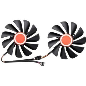 Koelventilator voor grafische kaarten XFX RX 590 580 570 95MM CF1010U12S GPU Cooler Fan voor grafische kaart koeling