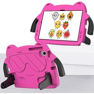 Zware beschermhoes Compatible with Samsung Galaxy Tab A8 (2021) 10.5inch SM-X200/X205 Kids Friendly Cute Case,Lightweight EVA+Rugged PC Shockproof Stand Protective Tablet Case with Shoulder Strap Tabl