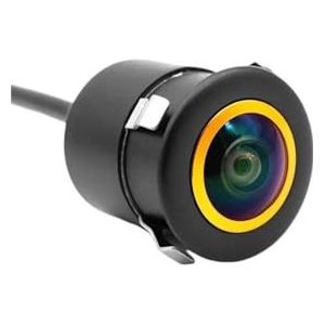 Auto Camera Auto Universele Achteruitrijcamera 180 Graden Groothoek Achteruit Parkeren CCD HD Nachtzicht AHD Reverse Camera(Black CCD 720P)
