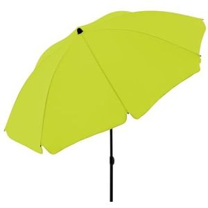 derby parasol I Ronde parasol voor strand, balkon en terras I In hoogte verstelbare parasol I Met UV-bescherming I Stevige, opvouwbare parasol I Strandparasol