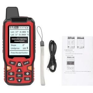 ZL-180 Handheld GPS-navigatie Track Land Area Meter 2,4 inch Display Landmeting 100-240V Met Hellingvoertuig en Handmatige Fixatiemodus