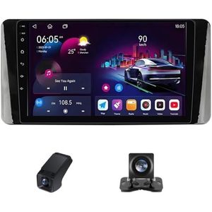 Autoradio,Android13 geldt geldt voor Volkswagen Polo Mk6 VI 6 2020-2022 10 inch HD touchscreen autoradio met draadloze Carplay Android Auto Bluetooth stuurbediening Achteruitrijcamera(NF-6)