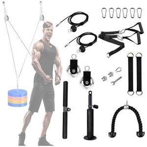 Kabelmachine Katrolsysteem, DIY Fitness Armmachines For Gym LAT Pull Down, Biceps Curl, Triceps, Armtrainingen Gym Machine Bijlagen