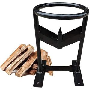 Hapihom Handmatige houtsplijter, houtsplijter van gegoten staal, houtsplijter, draagbare brandhoutsplijter, snelle handmatige houtsplijter, voor thuis en buiten, camping, 2 V, eenheidsmaat