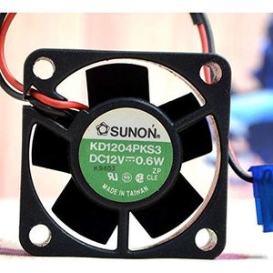 KD1204PKS3 4CM 4020 DC12V 0.6W 2-wire cooling fan