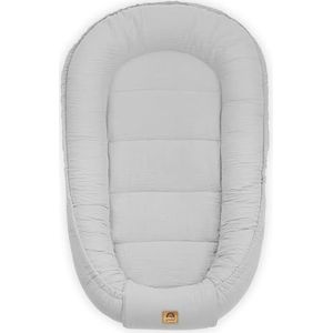 PIMKO Velvet nido para bebé 5 piezas, incluye cuna de 90 x 55 cm, cojín de marip PIMKO Velvet nido para bebé 5 piezas, incluye cuna de 90 x 55 cm, cojín de marip