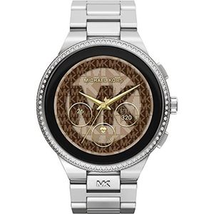 Michael Kors- Dames Smartwatch Gen 6, Camille roestvrij staal met roestvrijstalen armband, MKT5143