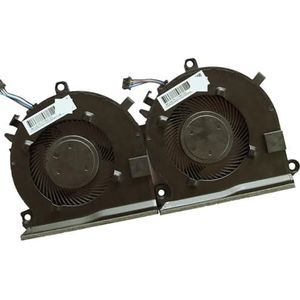 Laptop CPU GPU koelventilator Koeler Notebook PC voor HP voor Pavilion Gaming 5 15-EC L77560-001 15-EC0016ax 15-EC0075ax Serie(2 piece fan)