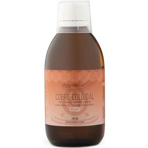DIOXNATUR® Colloïdaal Koper 250 ml - Vloeibare Oplossing 20 ppm - 99,99% Zuiverheid