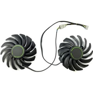 Voor MSI voor GeForce RTX2060 SUPER voor VENTUS OC grafische kaart vervangende ventilator PLD09210B12HH(A pair of fans B12HH)