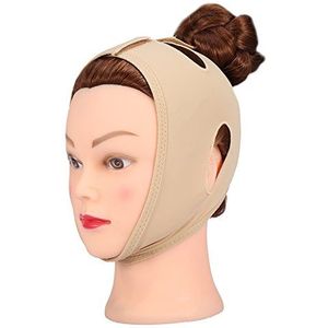 Afslankmasker, V-lijn masker, V-lijn, gezichtsmasker, kinband, facelift, dunne nek, gezichtsmasker, gezichtsafslankband, (huidkleuren) XL