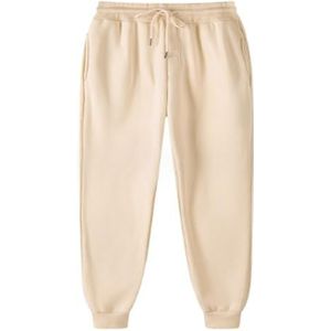 Heren Sportbroek Heren a Katoen Vintage Losse Casual Joggingbroek Winter Outdoorbroek Joggingbroek Trainingsbroek Heren Casual (Color : Khaki, Size : XL)