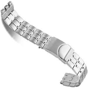 dayeer Voor Swatch Heren Stalen Horloge Metalen Band YVS451 YVS435 YCS443G Horlogeband Accessoires (Color : Steel color, Size : 21mm)