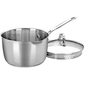 Cuisinart 7193-20P Chef's Classic RVS 3-Quart Cook and Pour Steelpan met Cover