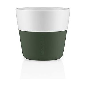 EVA SOLO | 2 Lungo-bekers Emerald Green | Goed vast te houden door siliconen coating | Emerald Green