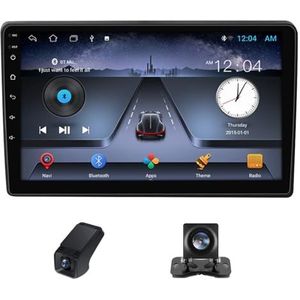 9inch Car Radio Touchscreen geldt voor Hyundai i40 2011-2019, Achteruitrijcamera Compatibel met CarPlay/Android Auto/Bluetooth AM FM/RDS Radio GPS-navigatie 4GLTE 5GWIFI(NF-1)