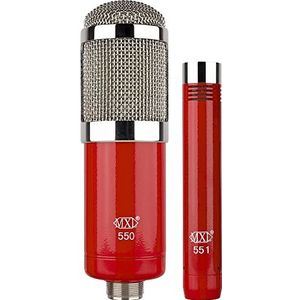 MXL 550/551R Stage/Performance microfoon Cabzijde rood