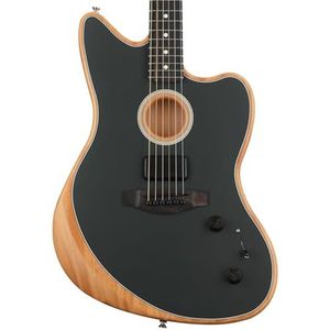 Fender American Acoustasonic Jazzmaster (Tungsten) - Akoestische gitaar