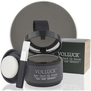 VOLLUCK - Root Touch-up Poeder - Grijs - 4 g - Haarpoeder voor Mannen en Vrouwen