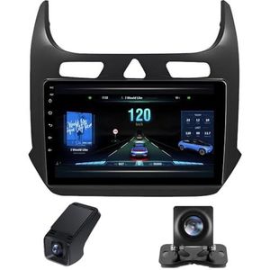 Autoradio Geldt voor Chevrolet Cobalt 2 2011-2018 2 DIN met scherm Compatibel met CarPlay [Wireless] 9 inch touchscreen Bluetooth Stereo Auto Android Auto Achteruitrijcamera(NF-1)