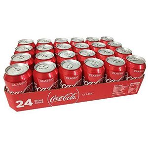 Coca Cola Original 24 x 0,33 l doos DK (Coke Classic origineel)