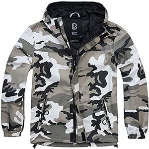 Brandit Summer Windbreaker, regenjas, anorak, trainingsjack, maat S tot 5XL, Ritssluiting aan de voorkant van Ristop, XXL