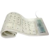 LogiLink - Toetsenbord - Siliconen - Waterdicht - Vuilafstotend