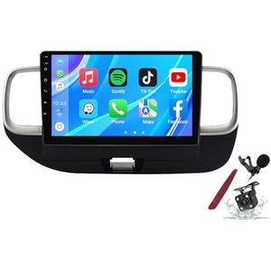 Android 14 Autoradio Sat Navi voor H-yundai Venue (2019-2020) 9 Inch Touchscreen Multimedia Speler met Draadloze Carplay GPS Navigatie FM RDS Bluetooth 5G-WiFi SWC DSP,M120s