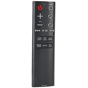 TV-afstandsbediening voor, zwarte Bluetooth-audiosoundbar-afstandsbediening met grote knoppen, laag stroomverbruik, multifunctioneel, afstandsbediening voor ps-Wj6000 Hw-J355