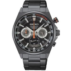 Seiko Sport Horloge SSB399P1, Zwart, Armband
