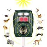 Fleau Ultrasone Dierenverjager op Zonneenergie - Kattenverjager - Kattenschrik - Marterverjager - Vogelverjager - Kattenschrik