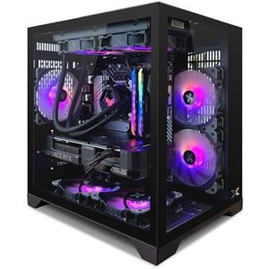 INFOMAX | Gamer-pc, desktopcomputer, gaming-pc - Intel Core i7-12700KF processor • NVIDIA RTX 5060 Ti 16 GB • 32 GB RAM • 1 TB SSD • ARGB Aquarius behuizing • W11