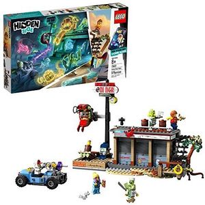 LEGO Hidden Side Shrimp Shack Attack 70422 Augmented Reality, New 2019 (AR) Building Set with Ghost Minifigures and Toy Car for Ghost Hunting, Tech Toy for Boys and Girls (579 Pieces)