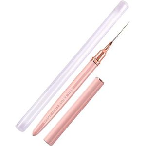 Set met fijne eyeliner-penselen, professionele penselen voor nageldesign voor gelpolish, comfortabele handgrepen en eenvoudig te bedienen nagelstiften