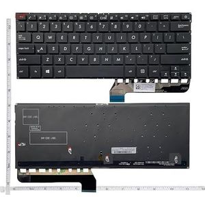US laptoptoetsenbord voor ASUS voor UX430 UX430U UX430UA UX430UQ X1404V X1404Z Verlicht 9Z.NBXBU.701 0KNB0-2624US00 NSK-WB7BU Q324U/UA(ORG With Backlight)