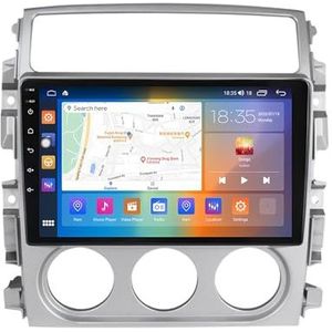 Android 13.0 2 Din Autoradio 10"" Touchscreen Auto Stereo Voor Suzuki Liana(2004-2013) Met Draadloze Carplay Android Auto GPS Navigatie AHD Omgekeerd Beeld Stuurwielbediening(Size:P1(1G+16G))