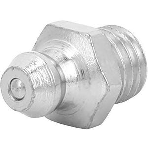 Premium Stalen Vetnippelfittingen - 10 Stks Metaalvervangende Vetpistoolmondstuk, Roestbestendig voor Automotive, Motorfiets, Industriële Toepassingen (M8 recht)