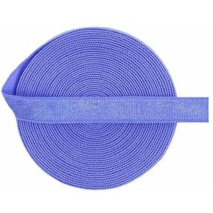 5 10 Yard 3/8"" 10mm Effen Glanzende Niet-vouwbare Elastische Spandex Satijnen Band Bh-band Hoofdband Jurk Naaikant Trim-Wisteria-2 Yards