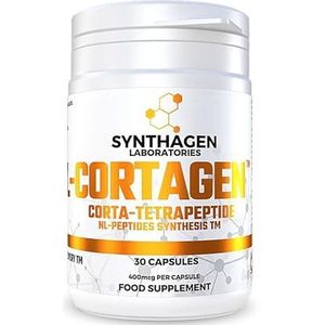 SYNTHAGEN LABORATORIES - NL-CORTAGEN - CORTA-TETRAPEPTIDE - Voor het verbeteren van de hersenconditie en reparatieprocessen - Voor geheugen en stressvermindering - Neuroprotectieve peptide