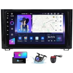 Android 13 Autoradio 9 Duim Touch Display Voor Toyota Sequoia 2014-2018 Met Draadloze Carplay Android Auto/4G WiFi/FM RDS DAB+/Buletooth 5.0/Bediening op het stuur + Camera DVR(NF-4)